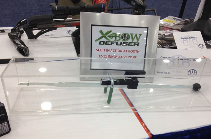 The new X-Bow Defuser at the 2016 ATA Show.